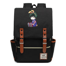 Anime My Heroes Academy Printed Youth School Bag Casual Belt Buckle Classic Backpack