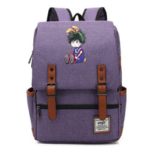 Anime My Heroes Academy Printed Youth School Bag Casual Belt Buckle Classic Backpack