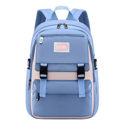 Student Backpack With Reduced Load And Spine Protection, Large Capacity Backpack