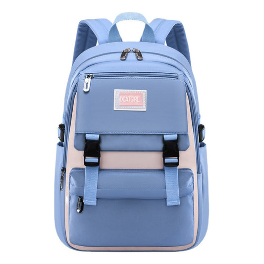 Student Backpack With Reduced Load And Spine Protection, Large Capacity Backpack