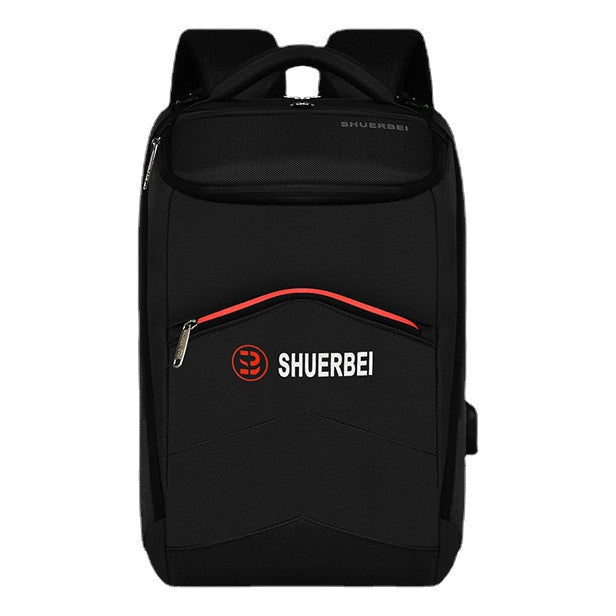 Large Capacity Backpack, Lightweight Spine Protection, Leisure Travel Computer Backpack