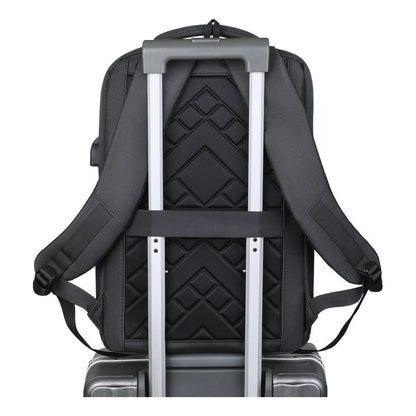 Backpack, Large Capacity Travel Bag, Business Computer Bag, Male Student Backpack, Simple And Casual Backpack