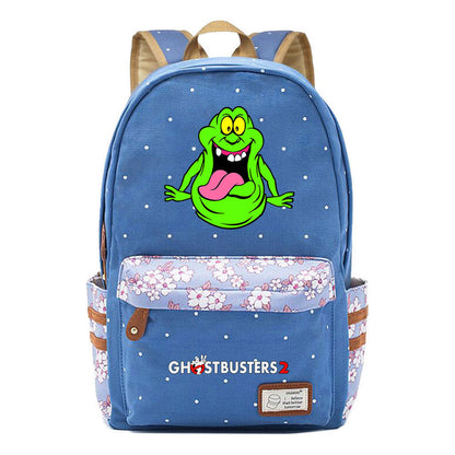 Devil Print Teenage Girl Backpack, Fashionable And Casual Backpack