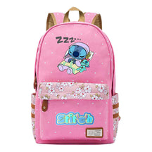 Interstellar Baby Stitch Printed Youth Student Backpack Casual Backpack