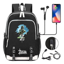 Usb Youth Student Backpack For Men And Women's Leisure Sports Backpack