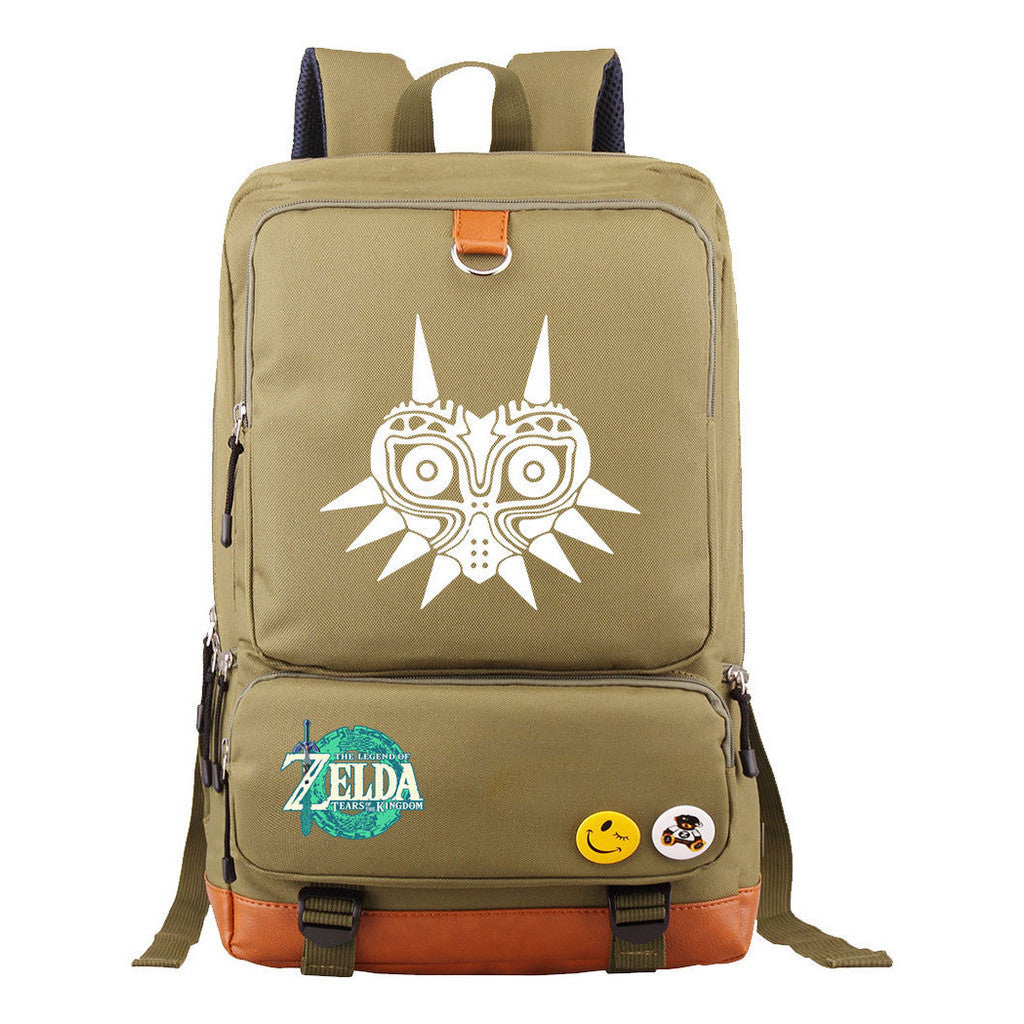 Printed Teenage Student Backpack, Travel Bag, Men's And Women's Backpack, Backpack