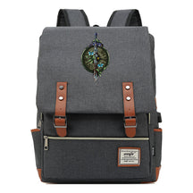 Game Tear Print Of The Kingdom Of Zelda Youth Primary And Secondary School Student Backpack Usb Men's And Women's Leisure Backpack