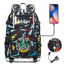 Magic School Usb Youth Student Backpack For Men And Women Leisure Travel Backpack