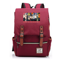 Naruto Printed Student Backpack Casual Belt Buckle Classic Backpack