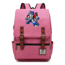 Transformed Mecha Printed Student Backpack For Men And Women's Leisure Backpack