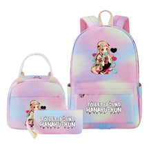 Student Girl Backpack Lunch Bag Three Piece Set Backpack Set