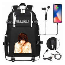 Death Note Usb Large Capacity Youth Student Backpack Men's And Women's Leisure Travel Backpack