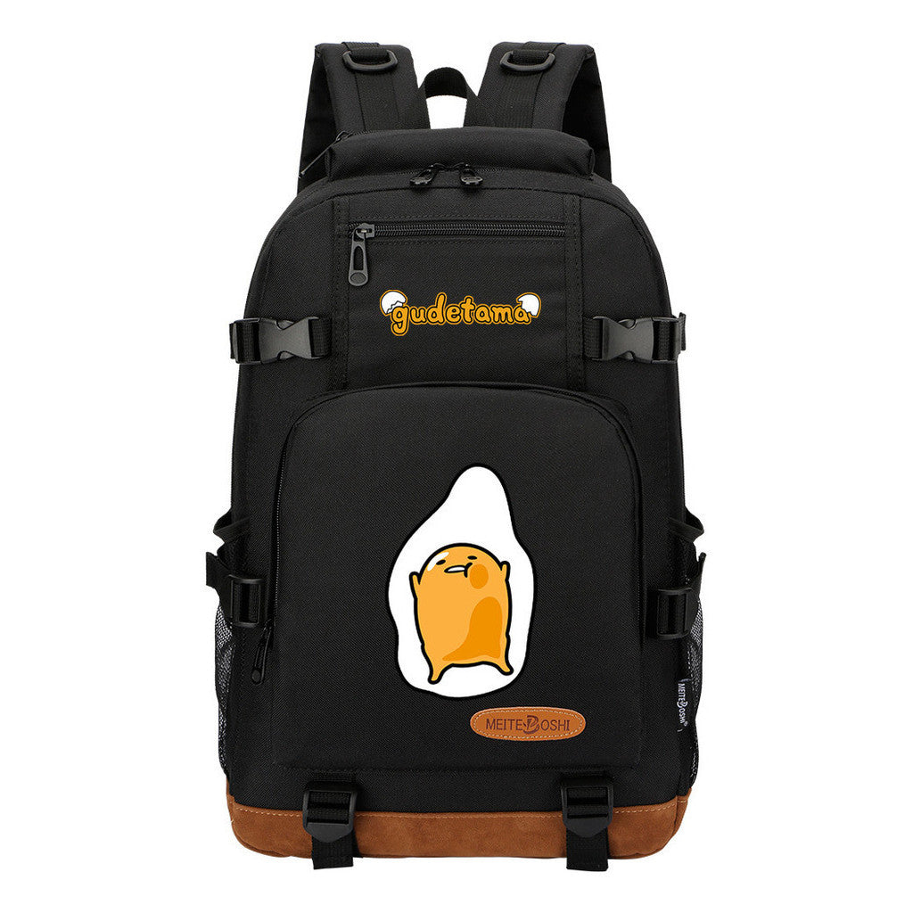 Lazy Egg Student Backpack, Boys And Girls Backpack