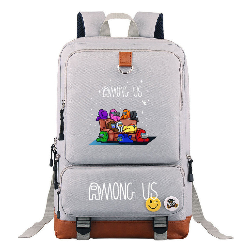 Youth Student Backpack, Large Capacity Travel Bag, Men's And Women's Backpack