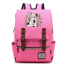 Printed Teenage Student Backpack For Men And Women With Casual Belt Buckle Classic Backpack