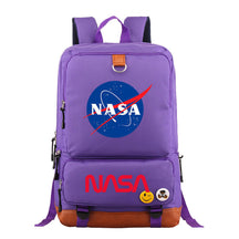 Nasa Fashion Printed Youth Student School Bag Large Capacity Travel Bag Men's And Women's Backpack