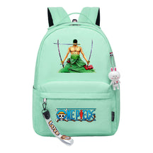 Cartoon Cartoon One Piece Luffy Schoolbag Leisure Bag Girls Backpack