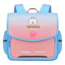 Cartoon Children's Backpack Horizontal Version Reduces Weight, Student Backpack Prevents Splashing Of Water