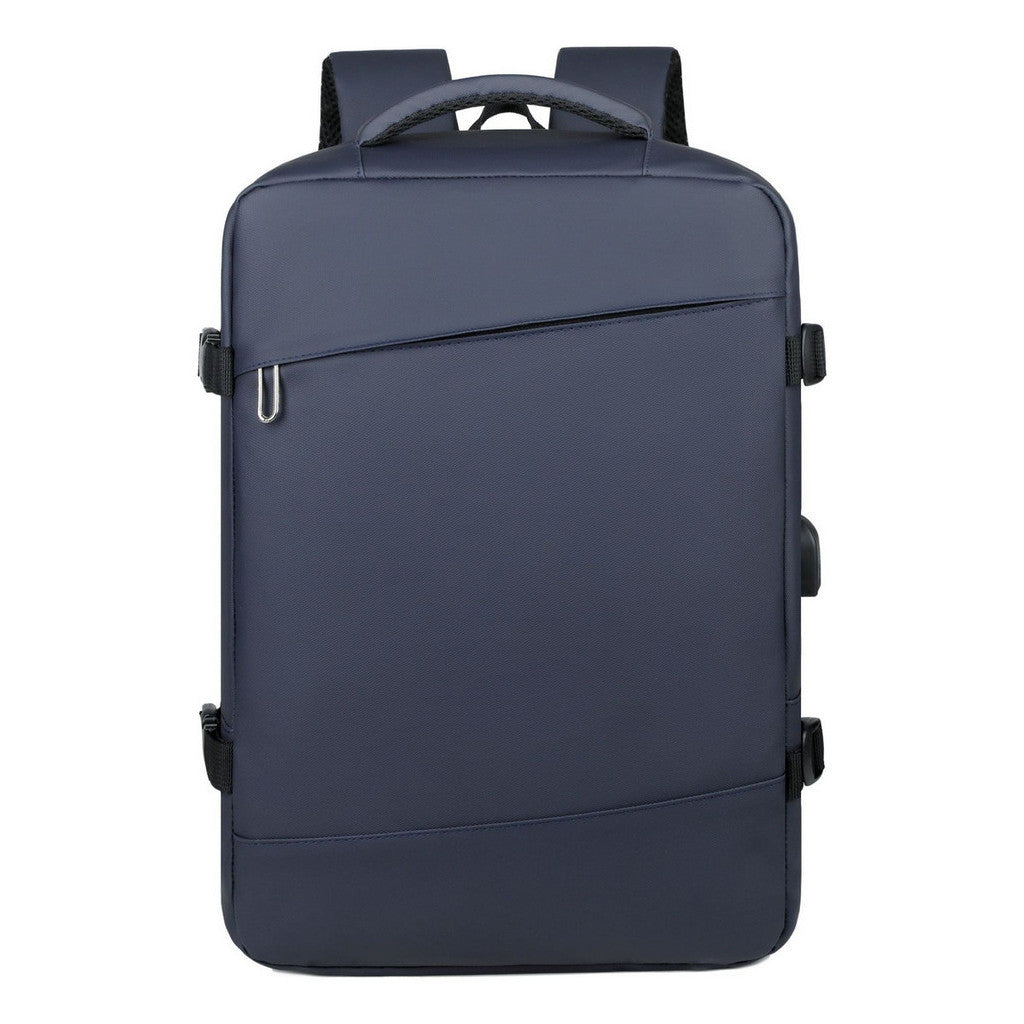Usb Shoulder Bag For Women, Large Capacity And Minimalist Luggage Bag, Travel Backpack, Expansion Backpack