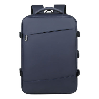 Usb Shoulder Bag For Women, Large Capacity And Minimalist Luggage Bag, Travel Backpack, Expansion Backpack