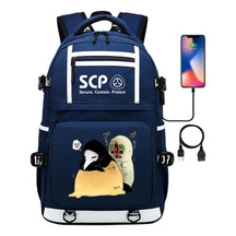 Printed Usb Youth Backpack For Men And Women's Leisure Travel Backpack
