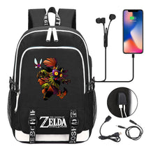Usb Youth Primary And Secondary School Student Backpack For Men And Women's Leisure Sports Backpack