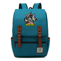 Anime My Heroes Academy Printed Student School Bag For Men And Women Leisure Belt Buckle Classic Backpack