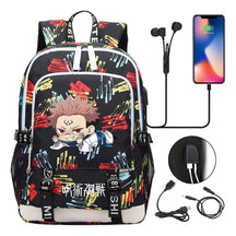 Youth Student Backpack Usb Men's And Women's Leisure Backpack