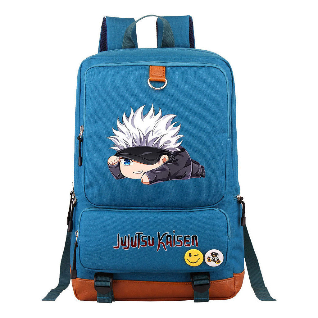 Cartoon And Manga Teenage Student Backpack, Men's And Women's Backpack, Travel Bag