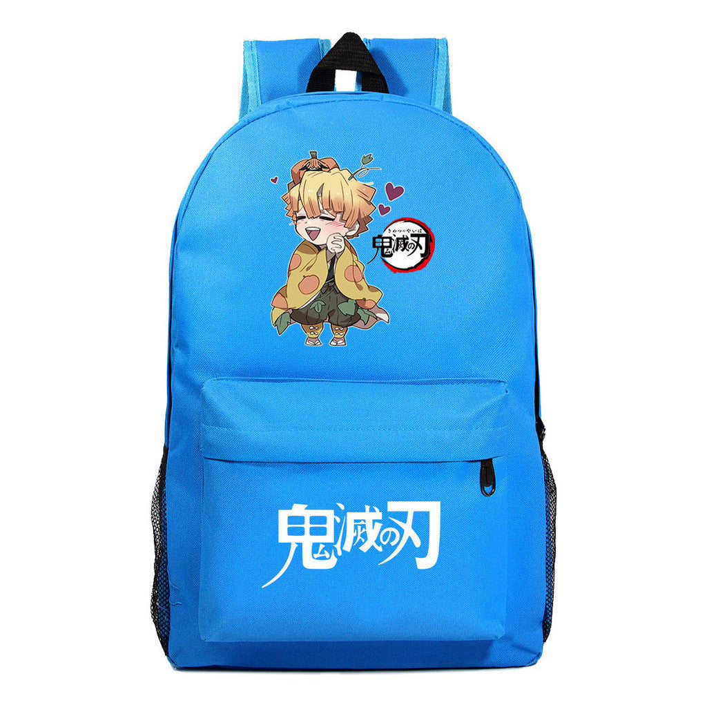 Comic Cartoon Fashion Printed Youth Student Backpack For Men And Women's Leisure Backpack