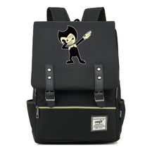 Printed Teenage Student Backpack For Men And Women With Casual Belt Buckle Classic Backpack