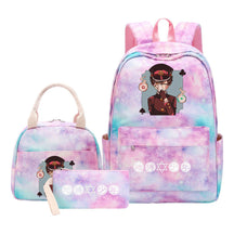 Teenage Student Girl Backpack Lunch Bag Three Piece Set Backpack Set