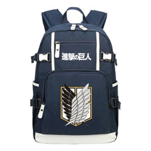 Giant Wings Of Cartoon And Anime Attack Youth Student Backpack, Leisure Travel Backpack