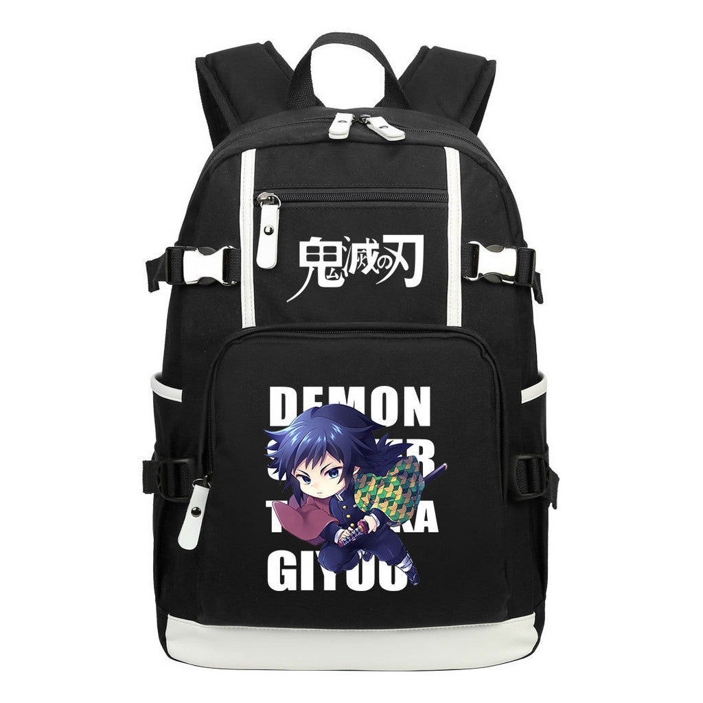 Anime Youth Student School Bag Men's And Women's Backpack Leisure Travel Backpack
