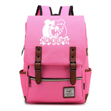 Printed Teenage Student Backpack For Men And Women With Casual Belt Buckle Classic Backpack