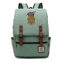 Printed Youth Student School Bag Casual Belt Buckle Classic Backpack 38*27*12.5cm