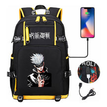 Printed Usb Youth Student Backpack Leisure Large Capacity Travel Backpack