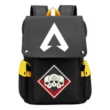 Apex Hero Print Usb Charging Head Youth School Bag Casual Backpack