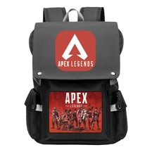 Apex Hero Print Usb Charging Cap Headpiece Student Backpack Leisure Backpack
