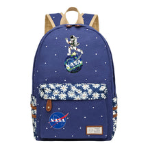Fashionable Printed Student Backpack From Nasa, Casual Backpack