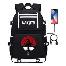 Naruto Usb Youth Student School Bag Men's And Women's Backpack Leisure Travel Bag