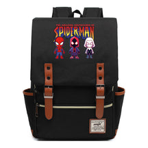 Superhero Print Youth Student Backpack For Men And Women, Casual Belt Buckle, Classic Backpack
