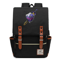 Printed Youth Student Backpack Usb Men's And Women's Casual Backpack