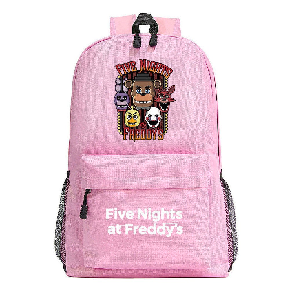 Fashionable Teddy Bear Game, Fashionable Starry Sky Student Backpack, Casual Backpack