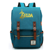 Golden Game Zelda Printed Youth Student Backpack For Men And Women, Casual Belt Buckle, Classic Backpack