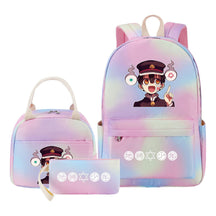 Teenage Student Girl Backpack Lunch Bag Three Piece Set Backpack Set