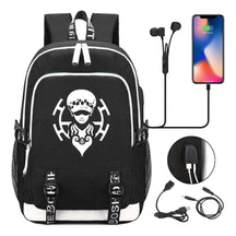 Pirate King Youth School Bag Usb Men's And Women's Leisure Backpack