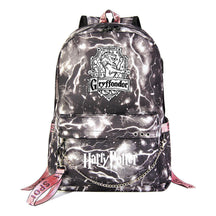 Fashion School Of Witchcraft And Wizardry Badge Usb Youth Student Backpack For Men And Women's Leisure Travel Backpack