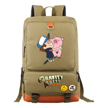 Strange Town Youth Student School Bag Large Capacity Travel Bag Men's And Women's Backpack