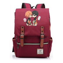 Volleyball Youth Printed Student School Bag Casual Belt Buckle Classic Backpack